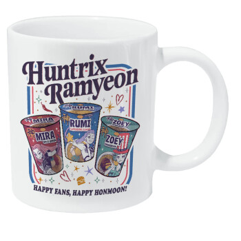 Ramyeon Huntrix, Κούπα Giga, κεραμική, 590ml