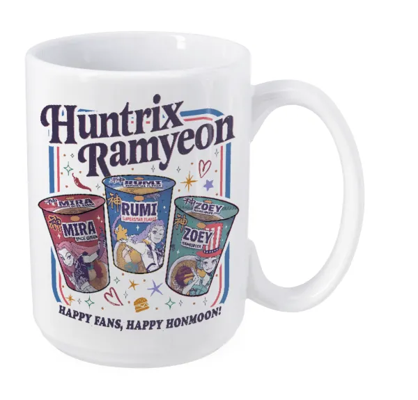 Ramyeon Huntrix — Mega mug, ceramic, 450ml