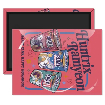 Ramyeon Huntrix, Ορθογώνιο μαγνητάκι ψυγείου διάστασης 9x6cm