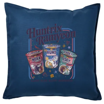 Ramyeon Huntrix, Sofa cushion Blue 50x50cm includes filling