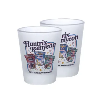 Ramyeon Huntrix, Σφηνοπότηρα γυάλινα 45ml του πάγου (2 τεμάχια)