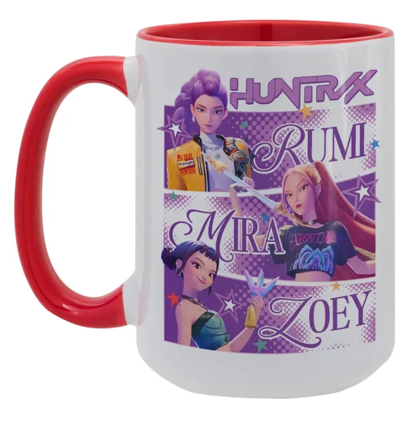 Huntrix Rumi Mira Zoey — Mega 15oz Κόκκινη