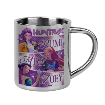 Huntrix Rumi Mira Zoey, Κούπα Ανοξείδωτη διπλού τοιχώματος 300ml