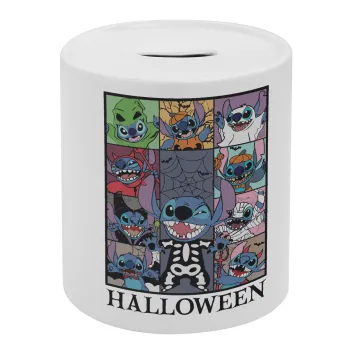 Stitch Halloween, Κουμπαράς πορσελάνης με τάπα