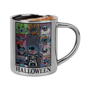 Stitch Halloween, Κουπάκι μεταλλικό διπλού τοιχώματος για espresso (220ml)