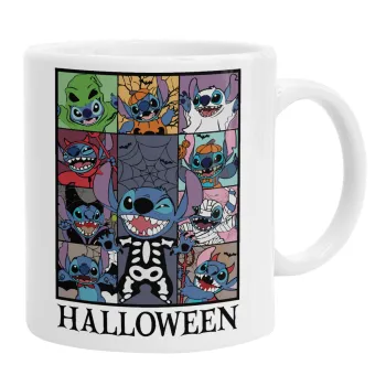 Stitch Halloween, Κούπα, κεραμική, 330ml
