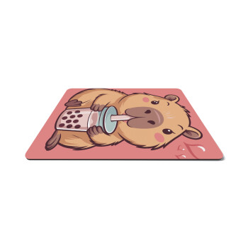 Capybara Bubble Tea, Mousepad ορθογώνιο 27x19cm