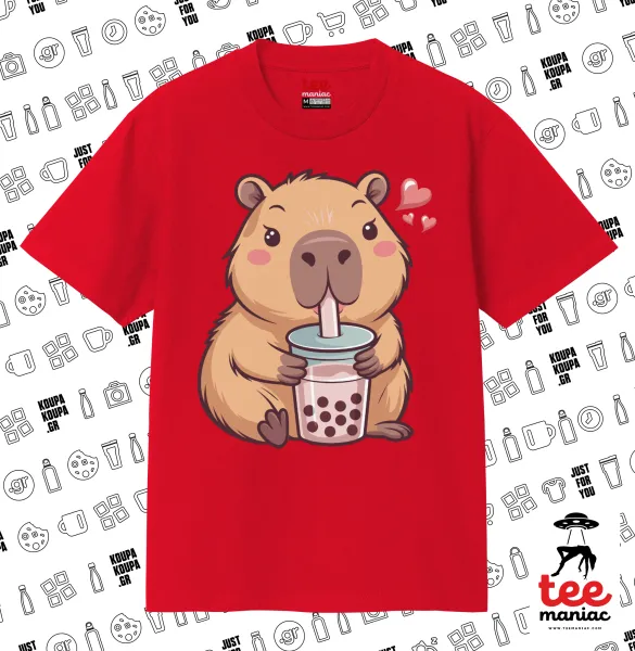 Capybara Bubble Tea — 1
