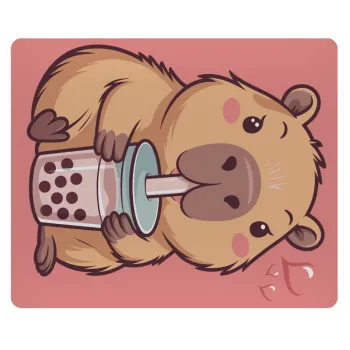 Capybara Bubble Tea, Mousepad ορθογώνιο 23x19cm