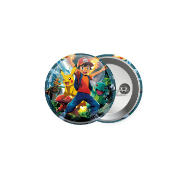 Ash Ketchum & Pikachu, Κονκάρδα παραμάνα 5.9cm