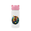 Pink stainless steel thermal flask, 320ml