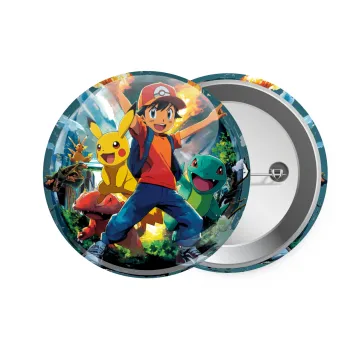 Ash Ketchum & Pikachu, Κονκάρδα παραμάνα 7.5cm