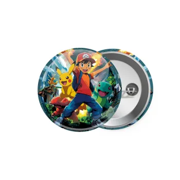 Ash Ketchum & Pikachu, Κονκάρδα παραμάνα 5.9cm