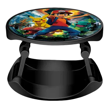 Ash Ketchum & Pikachu, Phone Holders Stand  Stand Hand-held Mobile Phone Holder