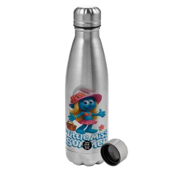 The Smurfs, Μεταλλικό παγούρι νερού, ανοξείδωτο ατσάλι, 750ml