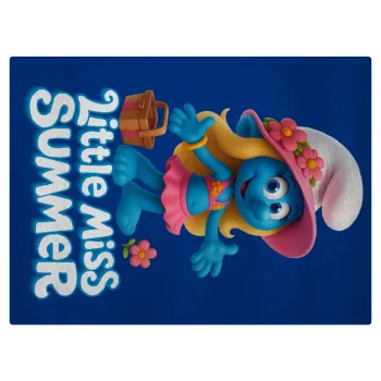 The Smurfs, Επιφάνεια κοπής γυάλινη (38x28cm)