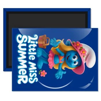 The Smurfs, Ορθογώνιο μαγνητάκι ψυγείου διάστασης 9x6cm