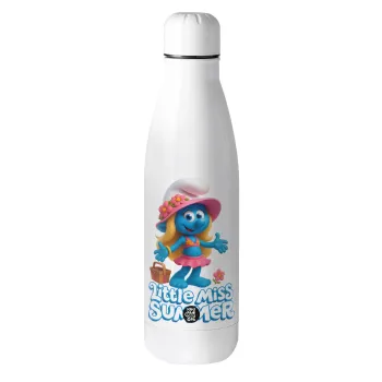 The Smurfs, Μεταλλικό παγούρι θερμός (Stainless steel), 500ml