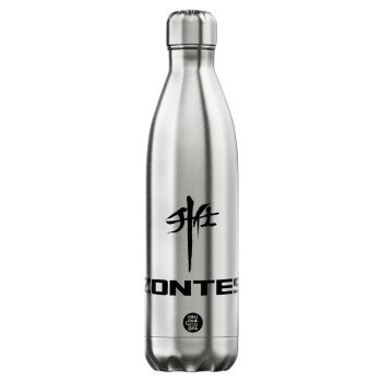 ZONTES, Μεταλλικό παγούρι θερμός Inox (Stainless steel), διπλού τοιχώματος, 750ml