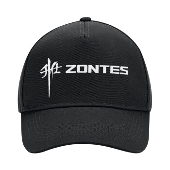ZONTES, Adult Ultimate Hat BLACK, (100% COTTON DRILL, ADULT, UNISEX, ONE SIZE)
