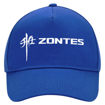 ZONTES, Ultimate Adult Hat BLUE, (100% COTTON DRILL, ADULT, UNISEX, ONE SIZE)