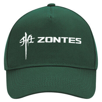 ZONTES, Adult Ultimate Hat GREEN, (100% COTTON DRILL, ADULT, UNISEX, ONE SIZE)