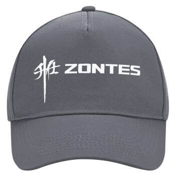 ZONTES, Καπέλο Ενηλίκων Ultimate Γκρι, (100% ΒΑΜΒΑΚΕΡΟ DRILL, ΕΝΗΛΙΚΩΝ, UNISEX, ONE SIZE)