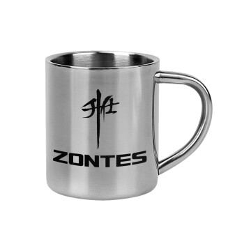 ZONTES, Mug Stainless steel double wall 300ml