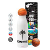 Bascetball Metal mug thermos, double wall, 550ml