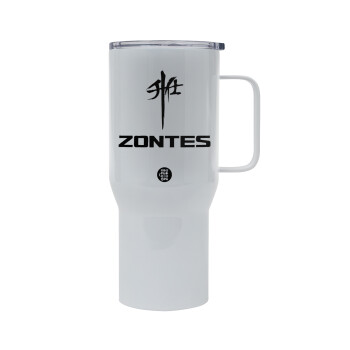 ZONTES, Tumbler με καπάκι, διπλού τοιχώματος (θερμό) 750L