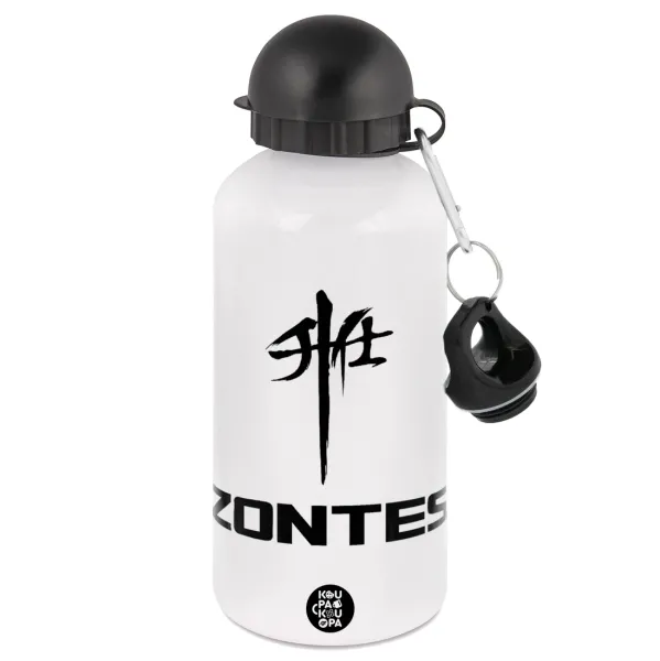 ZONTES — Μεταλλικό παγούρι νερού, Λευκό, αλουμινίου 500ml