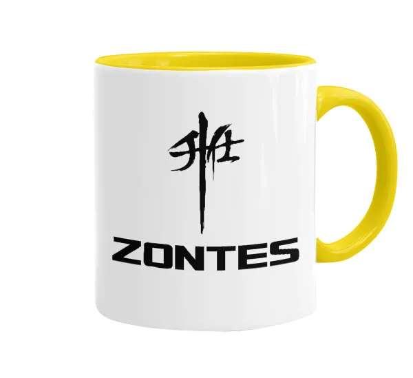 ZONTES — Κεραμική Κίτρινη, 330ml