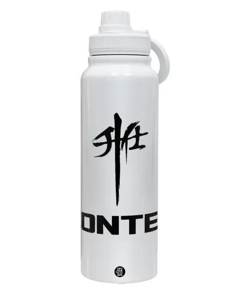 ZONTES — 1L Stainless Steel Thermal Bottle with Phone Holder & Double Wall Insulation