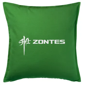 ZONTES, Sofa cushion Green 50x50cm includes filling