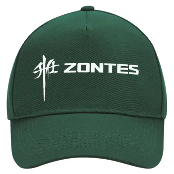 ZONTES, Adult Ultimate Hat GREEN, (100% COTTON DRILL, ADULT, UNISEX, ONE SIZE)