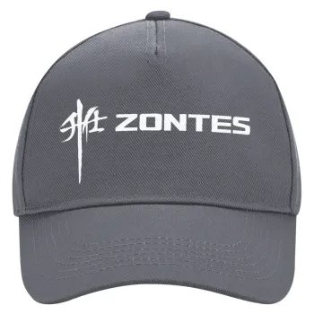 ZONTES, Ultimate Adult Hat Grey, (100% COTTON DRILL, ADULT, UNISEX, ONE SIZE)