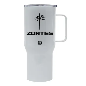 ZONTES, Tumbler με καπάκι, διπλού τοιχώματος (θερμό) 750L