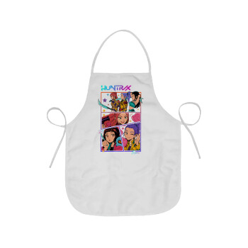 Huntrix Kpop Girls, Ποδιά Σεφ Ολόσωμη κοντή Ενηλίκων (63x75cm)