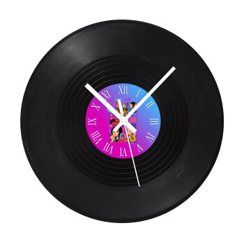 Huntrix Kpop Girls, Ρολόι τοίχου Βινύλιο (30cm)