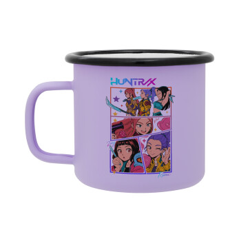 Huntrix Kpop Girls, Κούπα Μεταλλική εμαγιέ ΜΑΤ Light Pastel Purple 360ml