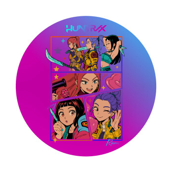 Huntrix Kpop Girls, Mousepad Round 20cm