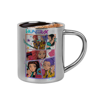 Huntrix Kpop Girls, Κουπάκι μεταλλικό διπλού τοιχώματος για espresso (220ml)