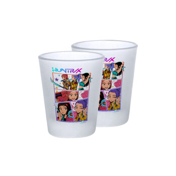 Huntrix Kpop Girls, Σφηνοπότηρα γυάλινα 45ml του πάγου (2 τεμάχια)