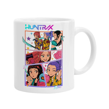 Huntrix Kpop Girls, Ceramic coffee mug, 330ml