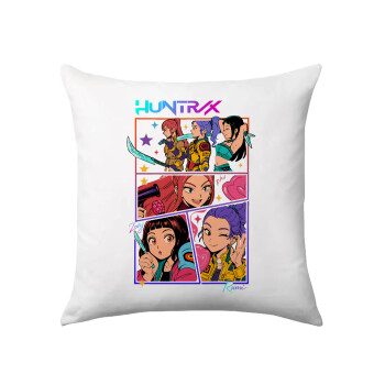 Huntrix Kpop Girls, Sofa cushion 40x40cm includes filling