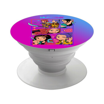 Huntrix Kpop Girls, Phone Holders Stand  Λευκό Βάση Στήριξης Κινητού στο Χέρι