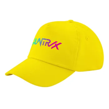 Huntrix Kpop Girls, Καπέλο παιδικό Baseball, 100% Βαμβακερό Twill, Κίτρινο (ΒΑΜΒΑΚΕΡΟ, ΠΑΙΔΙΚΟ, UNISEX, ONE SIZE)