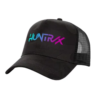 Huntrix Kpop Girls, Καπέλο Ενηλίκων Structured Trucker, με Δίχτυ, (παραλλαγή) Army σκούρο (100% ΒΑΜΒΑΚΕΡΟ, ΕΝΗΛΙΚΩΝ, UNISEX, ONE SIZE)