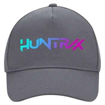 Huntrix Kpop Girls, Καπέλο Ενηλίκων Ultimate Γκρι, (100% ΒΑΜΒΑΚΕΡΟ DRILL, ΕΝΗΛΙΚΩΝ, UNISEX, ONE SIZE)