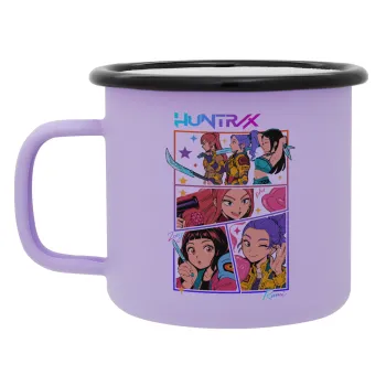 Huntrix Kpop Girls, Κούπα Μεταλλική εμαγιέ ΜΑΤ Light Pastel Purple 360ml